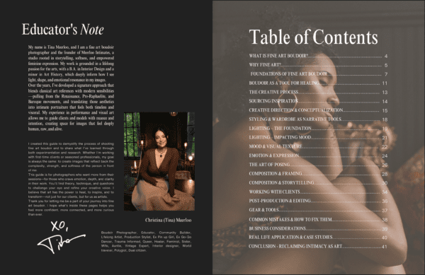 The Fine Art Boudoir Guide by Tina Meerloo - Image 3